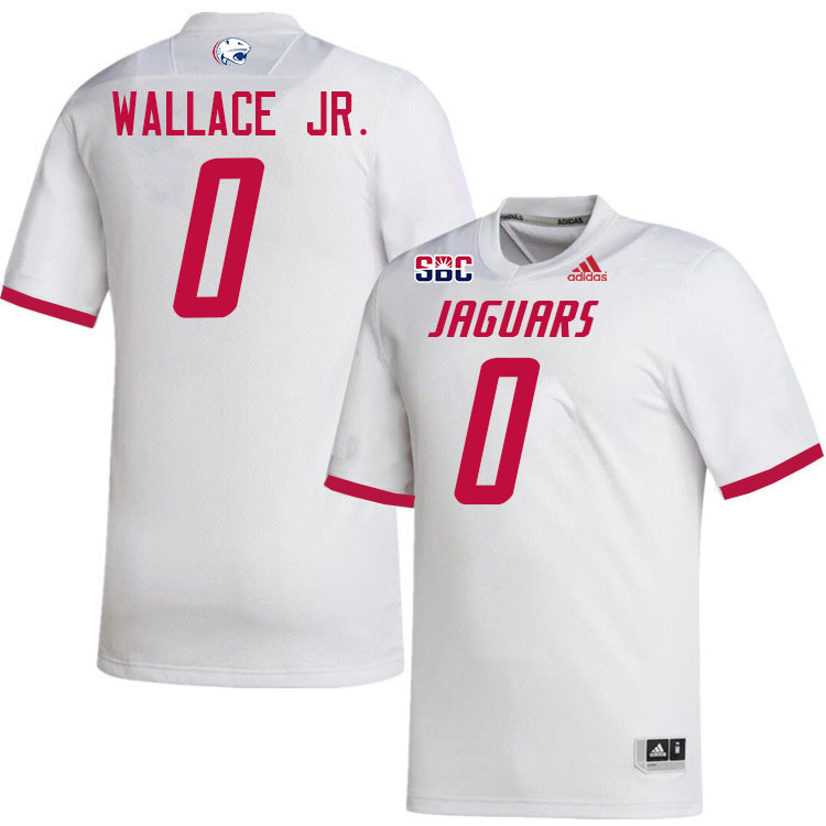 #0 Christopher Wallace Jr. South Alabama Jaguars Jerseys,College Football Uniforms,Apparels Stitched